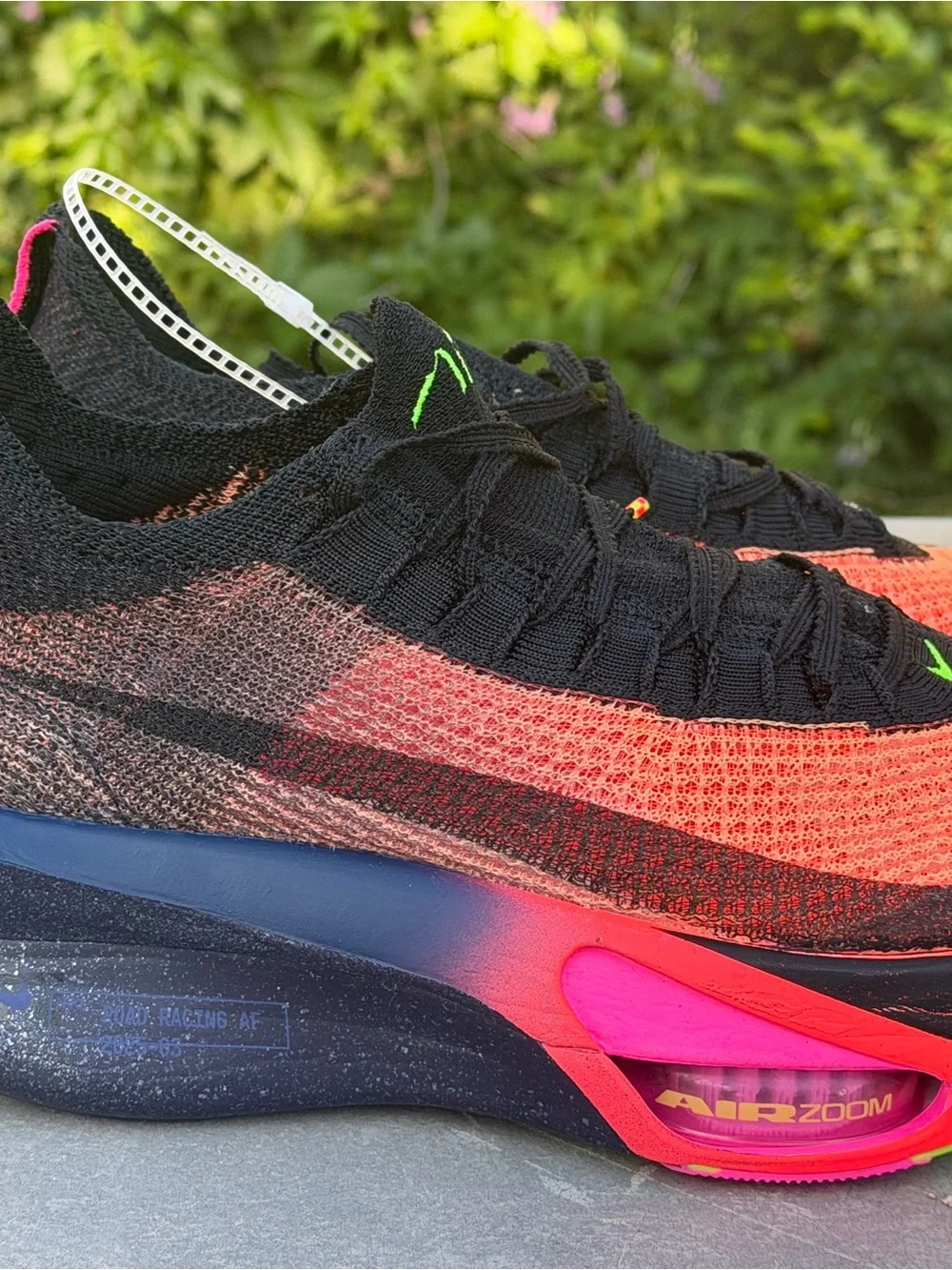 Nike Air ZoomX Alphafly 3 Women’s 8.5 Running Shoes - Black & Orange